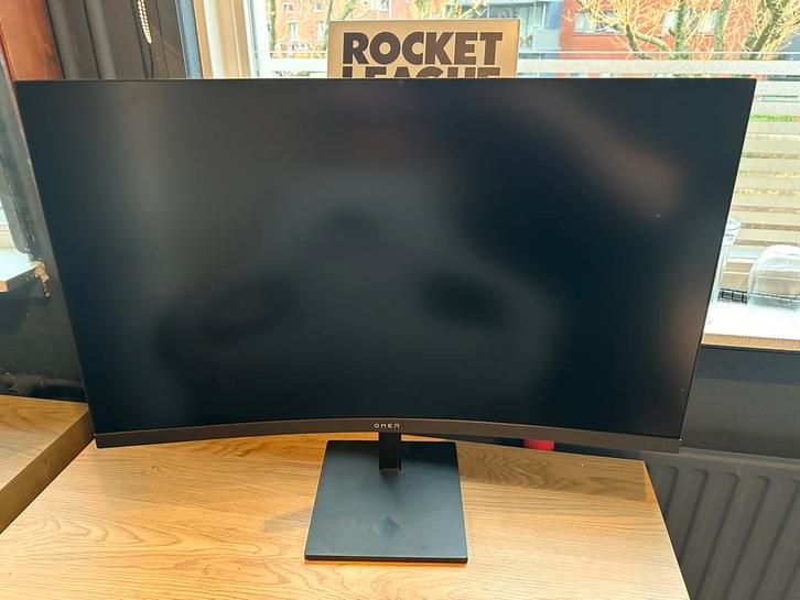OMEN 32c 31.5" Curved gaming monitor, Computers en Software, Monitoren, Zo goed als nieuw, 151 t/m 200 Hz, DisplayPort, Gaming