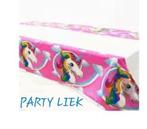 Eenhoorn tafelkleed nr T548, Hobby en Vrije tijd, Feestartikelen, Ophalen of Verzenden, Nieuw, Versiering, Verjaardag