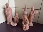 Kerststal keramiek. Maria jozef jezus drie heilige, Ophalen of Verzenden