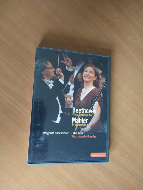 DVD Mahler and Beethoven. Margarita Höhenrieder, Cd's en Dvd's, Dvd's | Muziek en Concerten, Zo goed als nieuw, Muziek en Concerten