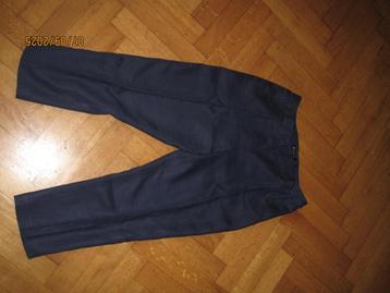 Biasa blauwe driekwart linnen pantalon maat L beschikbaar voor biedingen