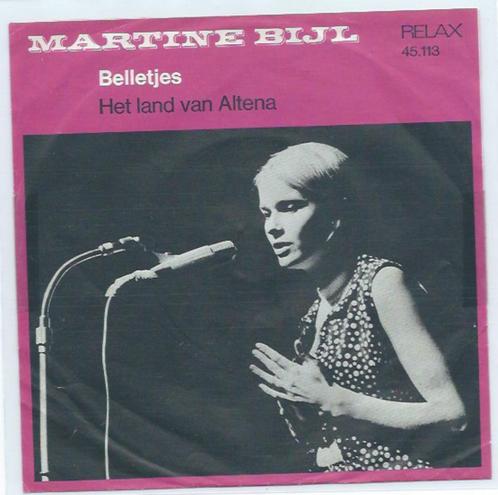 Martine Bijl- Belletjes/Land van Altena, Cd's en Dvd's, Vinyl | Nederlandstalig, Zo goed als nieuw, Levenslied of Smartlap, Overige formaten