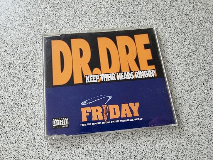 Dr. Dre - Keep Their Heads Ringin' - single OST Friday, Cd's en Dvd's, Cd's | Hiphop en Rap, Zo goed als nieuw, 1985 tot 2000