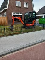 Minigraver met machinist, Ophalen of Verzenden