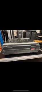 2HE grator case, Ophalen of Verzenden, Zo goed als nieuw, Speaker of Versterker, Flightcase