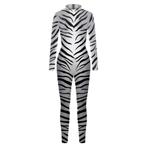 Dames catsuit 17 / bodysuit zebra zwart wit feest jumpsuit, Kleding | Dames, Nieuw, Kleding, Verzenden