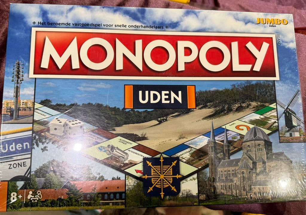 Monopoly Uden nieuw is seal, Vijf spelers of meer, Ophalen of Verzenden, Zo goed als nieuw