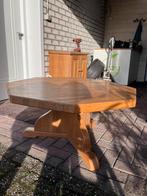 Massief blank eiken kastje bijbehorende 8 hoekige salontafel, 100 tot 150 cm, Eikenhout, Overige vormen, Minder dan 50 cm