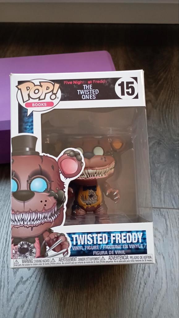 Funko POP! FNAF Twisted Freddy #15, Verzamelen, Poppetjes en Figuurtjes, Zo goed als nieuw, Ophalen of Verzenden