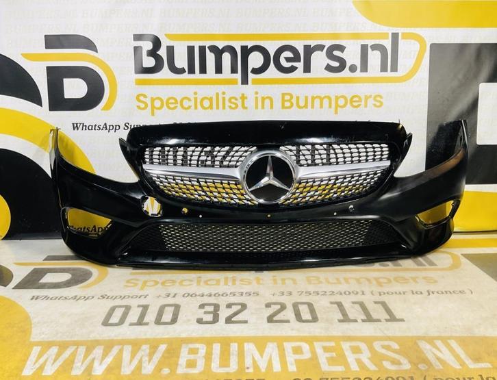 BUMPER Mercedes C Klasse W205 FL 17-21 Voorbumper 7317z, Auto diversen, Tuning en Styling, Ophalen of Verzenden