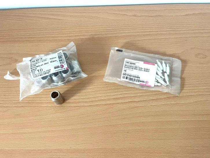 Abicor Binzel lastoorts onderdelen contacttip NIEUW!, Doe-het-zelf en Verbouw, Gereedschap | Lasapparaten, Nieuw, Overige typen