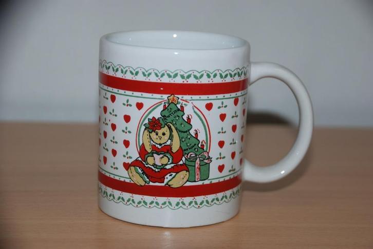 Kerst mok.                     Met beer en kerstboom., Diversen, Kerst, Nieuw, Ophalen of Verzenden