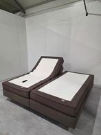 Auping Original Elektrisch Boxspring 200x200, Verstelbaar, Bruin, ., Tweepersoons