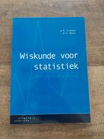 W.M. Franken - Wiskunde voor statistiek, Ophalen of Verzenden, Zo goed als nieuw, W.M. Franken; R.A. Bouts