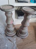 Set van 2 PTMD Kandelaars - Rustiek, Ophalen of Verzenden, Keramiek of Aardewerk