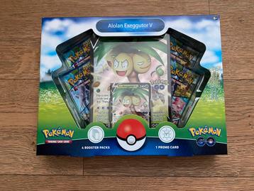Pokémon TCG - Pokémon GO Alolan Exeggutor V Box beschikbaar voor biedingen