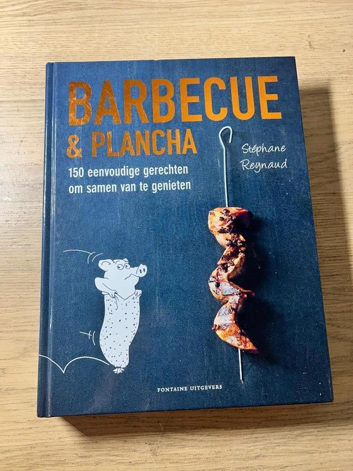 Barbecue & Plancha | Stephane Reynaud, Boeken, Kookboeken, Zo goed als nieuw, Ophalen of Verzenden