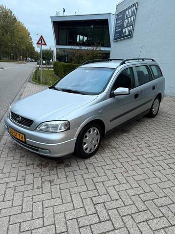 Opel Astra 1.6 16V Comfort. St.wgn. AUT 2001 Grijs beschikbaar voor biedingen