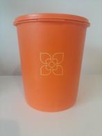 Tupperware voorraadpot oranje Retro, Huis en Inrichting, Ophalen of Verzenden, Zo goed als nieuw, Oranje, Overige typen