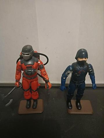 Vintage GiJoe Barbeque '85 en Cobra Soldier '83 in z.g.st.

 beschikbaar voor biedingen