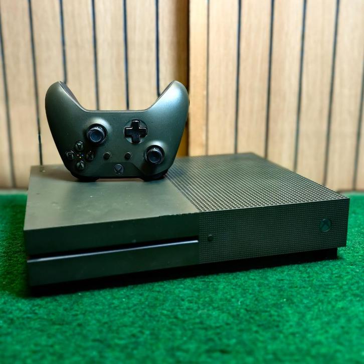 Microsoft Xbox One S 1TB Battlefield Editie - In Nette S, Spelcomputers en Games, Games | Xbox One, Zo goed als nieuw