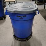BRUTE Rubbermaid verrijdbare afvalcontainer met deksel | bla, Gebruikt