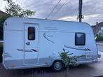 LMC 390d +mover, voortent en luifel, Caravans en Kamperen, Caravans, Vast bed, Kachel, Treinzit, Particulier