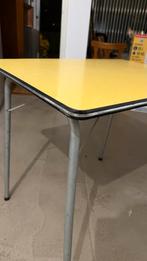 Formica Keukentafel Jaren 50, Huis en Inrichting, Kunststof, Gebruikt, 100 tot 150 cm, Vier personen