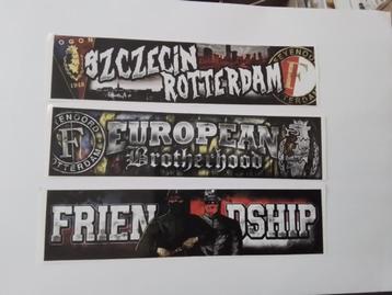 4 Stickers Feyenoord pogon  beschikbaar voor biedingen