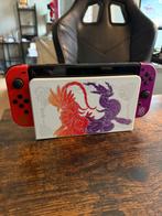 Switch Oled Pokémon Scarlet & Violet Edition, Spelcomputers en Games, Spelcomputers | Nintendo Switch, Ophalen of Verzenden, Zo goed als nieuw