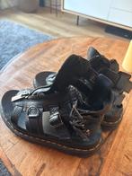 Dr. Martens Blaire Zip Sandalen –Zwart Leer – Maat 37 (UK 4), Verzenden, Gedragen, Zwart, Sandalen of Muiltjes