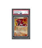Pokemon Groudon ex Holo EX Crystal Guardians #93 PSA 8 Swirl, Ophalen of Verzenden, Zo goed als nieuw, Losse kaart, Foil