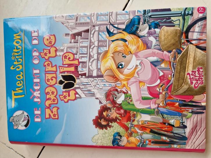 Thea Stilton - 19 - Jacht op de zwarte tulp NIEUW, Boeken, Kinderboeken | Jeugd | onder 10 jaar, Nieuw, Ophalen of Verzenden