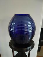 Mooie artistieke marineblauwe vaas voor €5, Ophalen of Verzenden, Zo goed als nieuw
