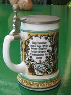 Duitse bierpul BMF Bierseidel bierpul melkglas biermok, Verzamelen, Biermerken, Ophalen of Verzenden, Zo goed als nieuw, Pul(len)