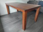 Mooie stevige massief eiken eettafel 180x90, Huis en Inrichting, Tafels | Eettafels, Zo goed als nieuw, Vijf personen of meer