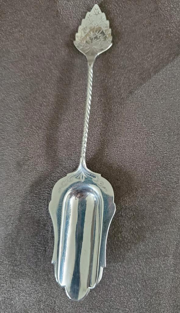 Antieke zilveren Suikerschep uit 1923 met zilverkeurmerk, Antiek en Kunst, Antiek | Goud en Zilver, Ophalen of Verzenden