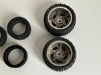 Restant rc banden o.a. Tamiya M-chassis 1/10 rc auto, Hobby en Vrije tijd, Ophalen of Verzenden, Gebruikt, Onderdeel