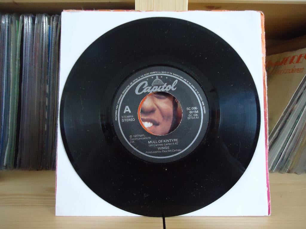 7" Single Wings - Mull Of Kintyre / Girls School, Gebruikt, 7 inch, Single, Ophalen of Verzenden