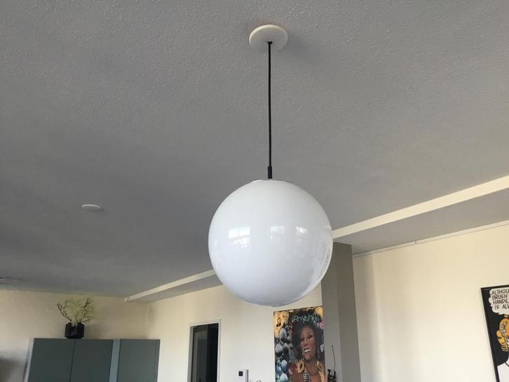 Raak lamp ochtendnevel, Huis en Inrichting, Lampen | Hanglampen, Zo goed als nieuw, Minder dan 50 cm, Ophalen of Verzenden