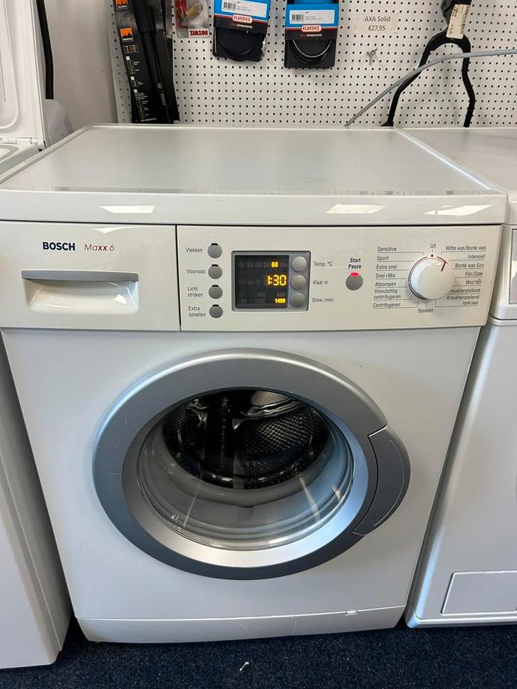 Bosch maxx 6 kg 1400 toeren incl Garantie&Bezorgen, Witgoed en Apparatuur, Wasmachines, Zo goed als nieuw, Voorlader, 6 tot 8 kg