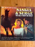 Saskia & Serge - The Best From The West LP, Ophalen of Verzenden, Gebruikt