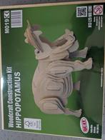 Woodcraft hippotamus , nieuw in seal, Ophalen of Verzenden, Nieuw, Knutselwerk