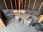 Complete tuinset, Gebruikt, Rotan, Meer dan 8 zitplaatsen, Ophalen of Verzenden