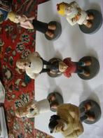 6 strip figuren, Ophalen of Verzenden, Suske en Wiske, Zo goed als nieuw, Beeldje of Figuurtje