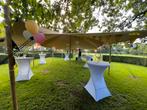 Stretchtent te huur: 6 x 10 meter, Tuin en Terras, Partytenten, Ophalen of Verzenden, Zo goed als nieuw, 8 meter of meer, 6 meter of meer