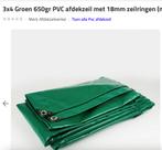 afdekzeil 3x4 / 650gr per m2, Ophalen of Verzenden, Nieuw, 15 m² of meer, Zeil