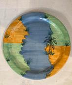 Art bord met ILLUSTRATIE (sushi- tapas- fruitschaal), Antiek en Kunst, Ophalen of Verzenden