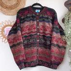Vintage Ijslandse norway wollen vest jack noors dale style, Ophalen of Verzenden, Zo goed als nieuw, Maat 56/58 (XL), Vintage