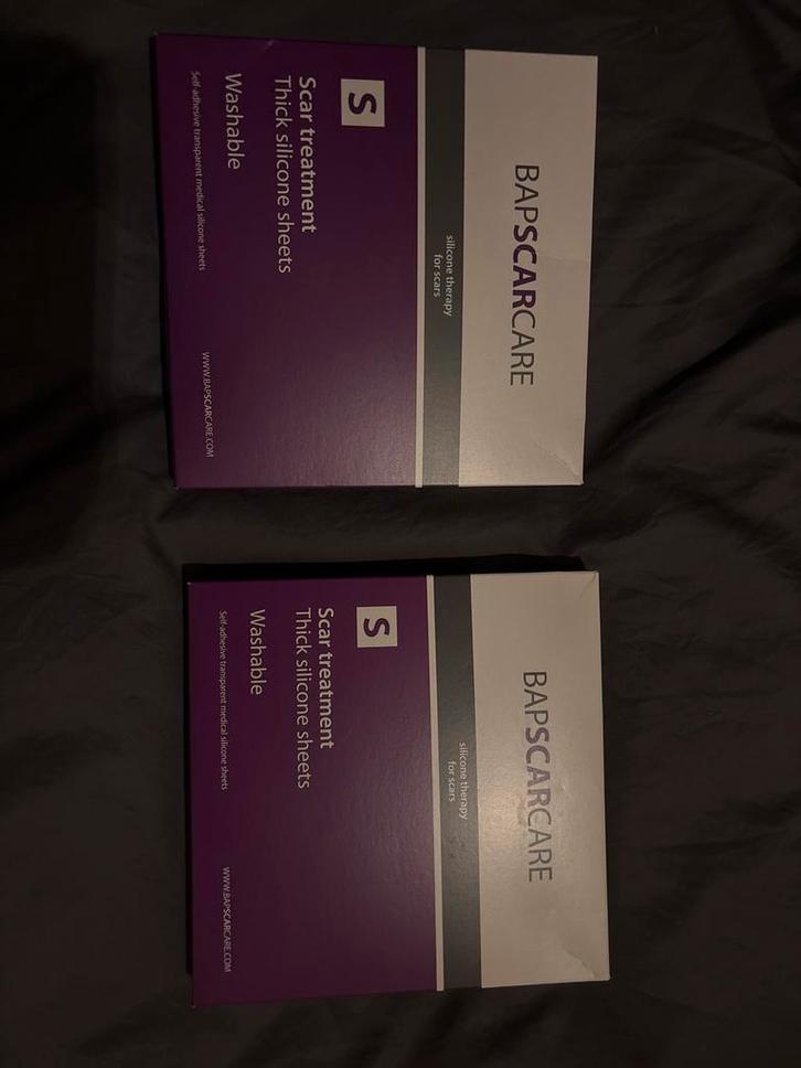 2 x BAPSCARCARE Siliconenpleisters voor Littekens - 2 stuks, Sieraden, Tassen en Uiterlijk, Uiterlijk | Gezichtsverzorging, Nieuw